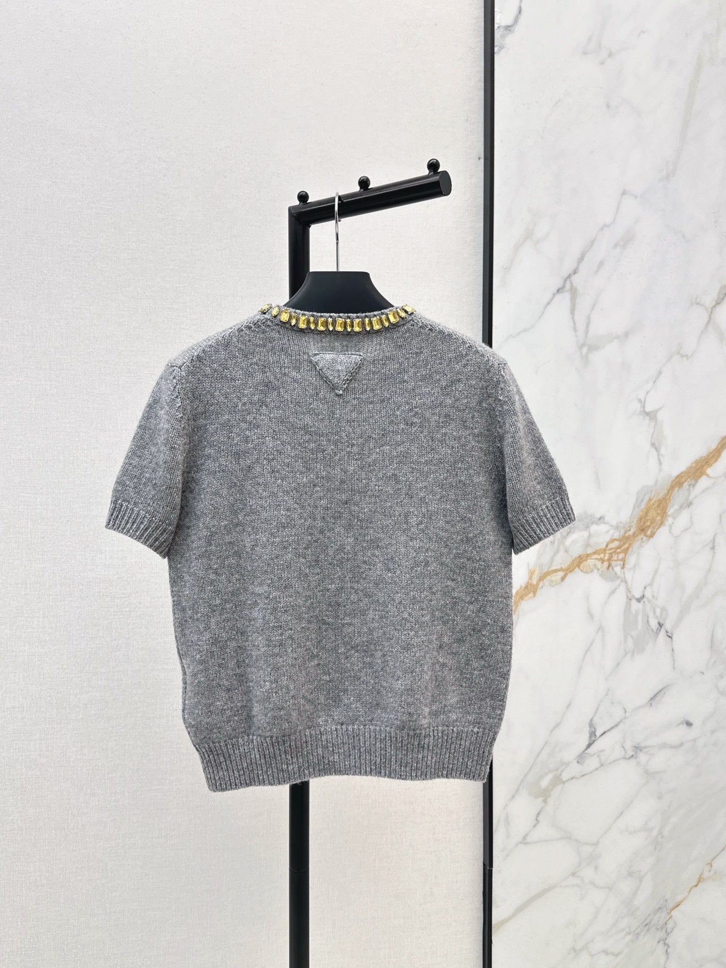 Pra NEW Cashmere short-sleeved sweater