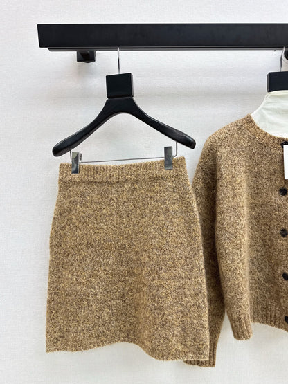 Bott NEW wool cardigan dress set