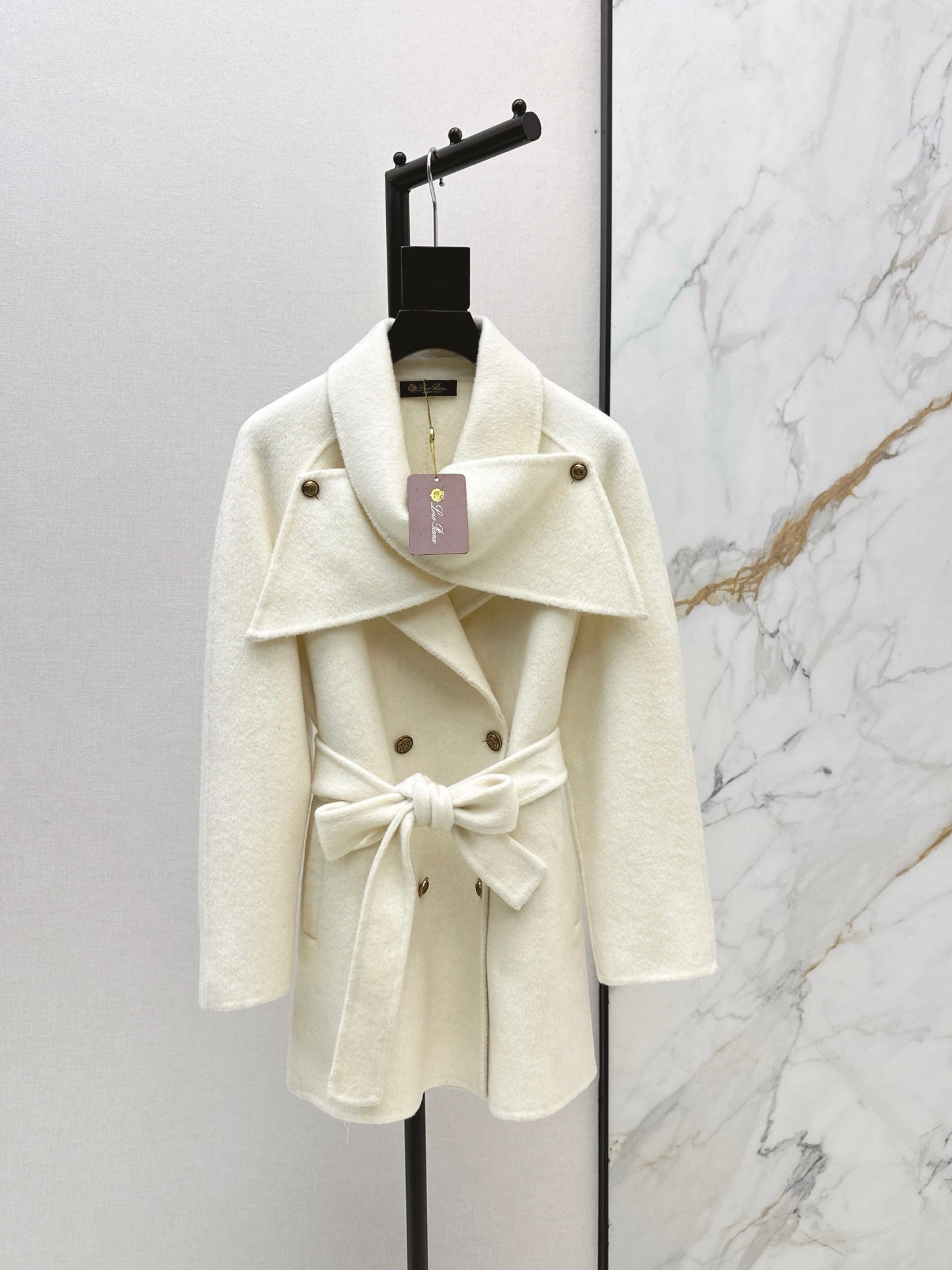 Loro NEW woolen belted coat