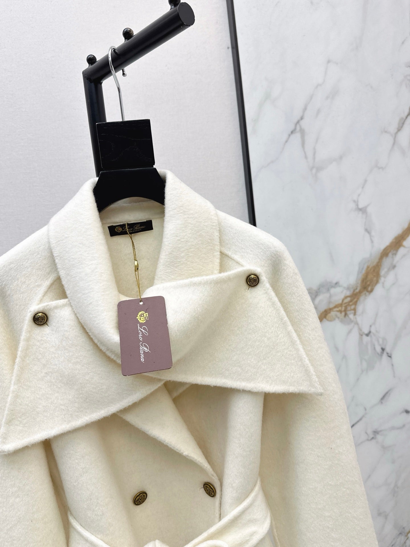 Loro NEW woolen belted coat