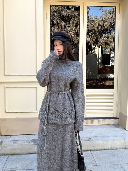 Brun NEW knitted suit