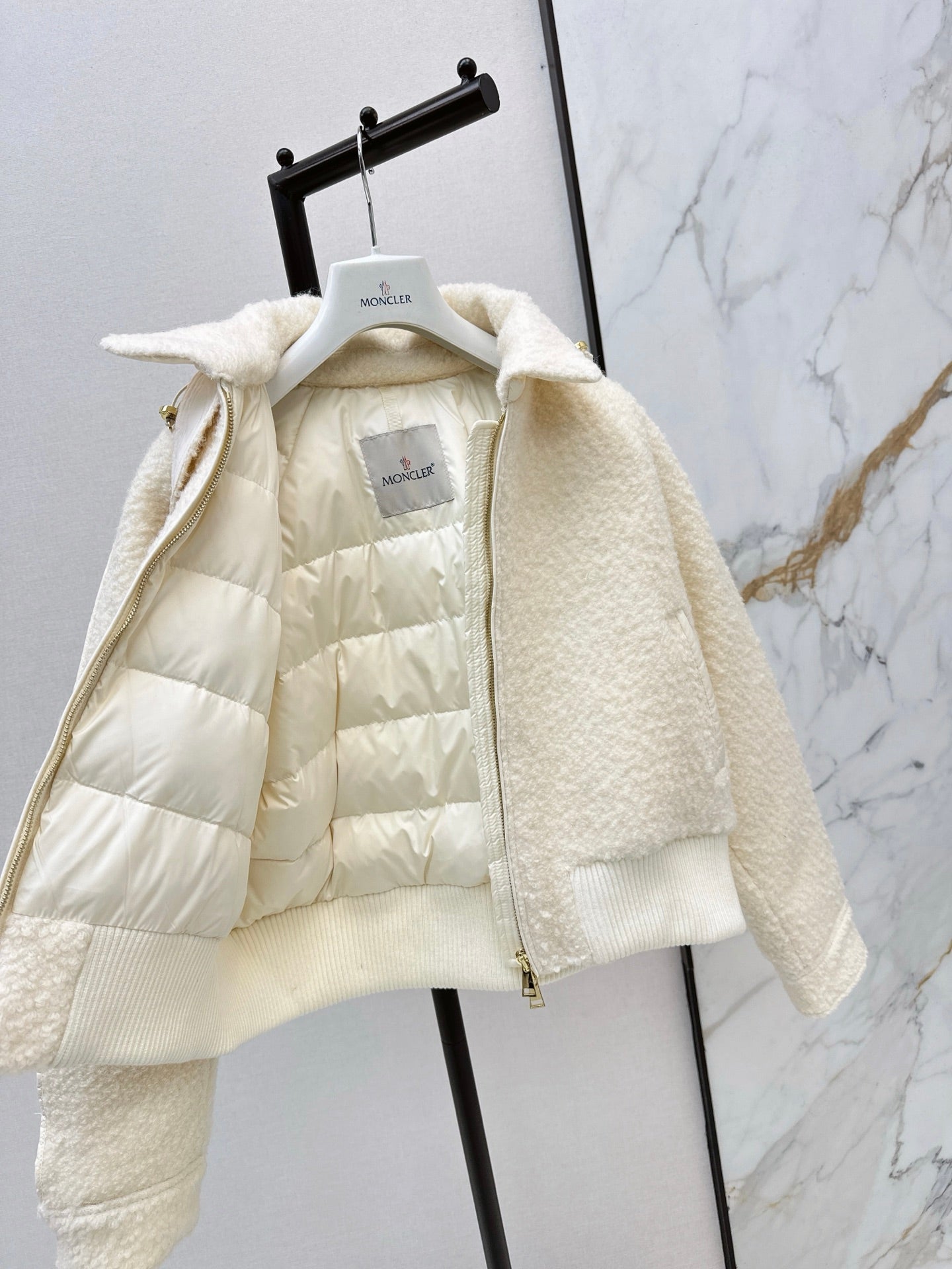 Monc NEW Hooded baseball jacket