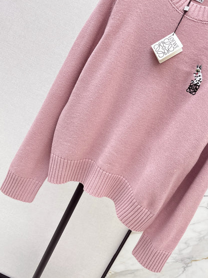 Loe NEW Embroidered sweater