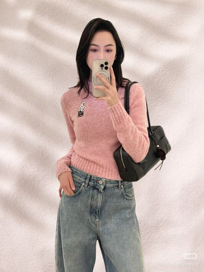 Loe NEW Embroidered sweater