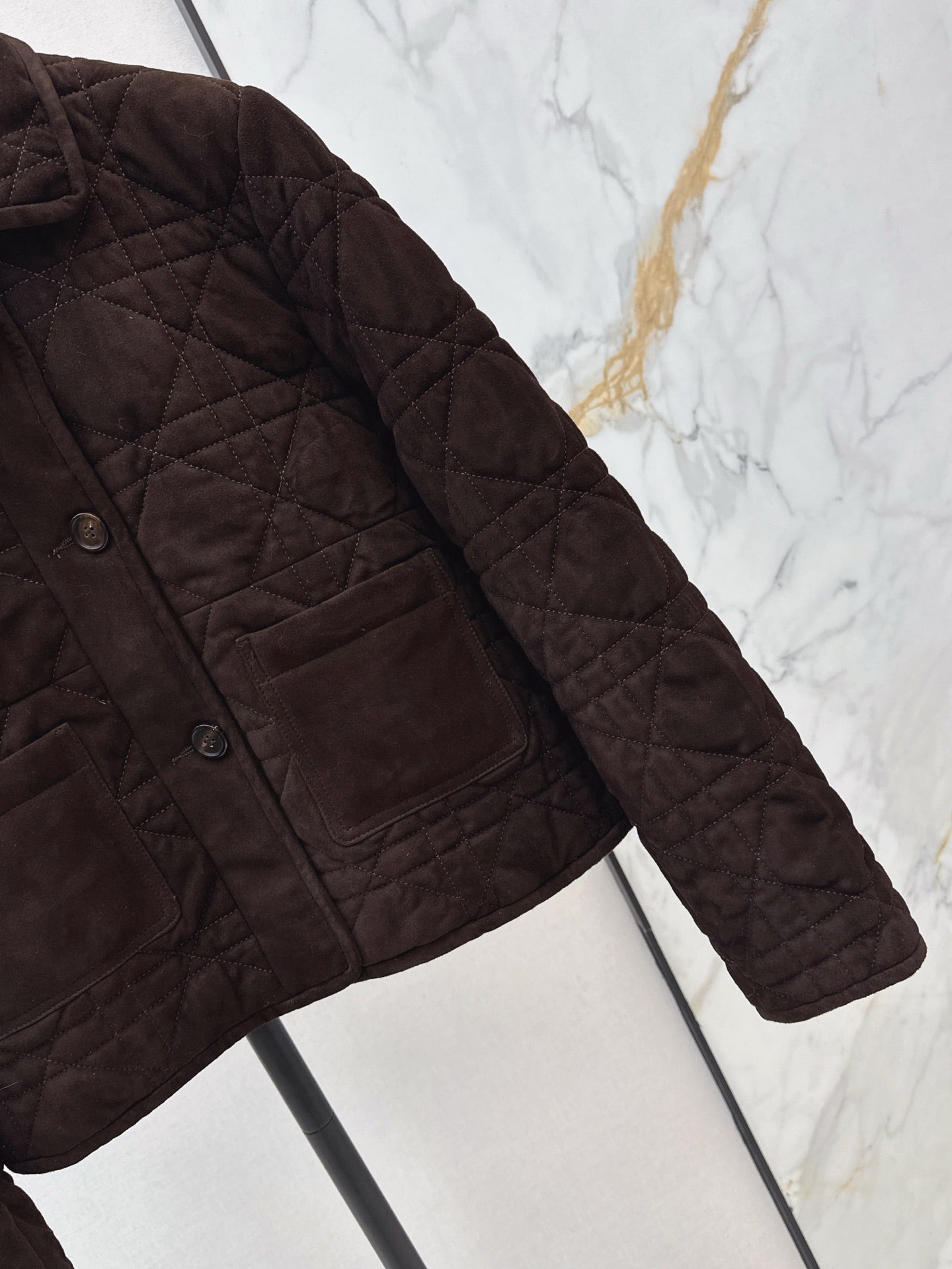 CD NEW Suede padded jacket