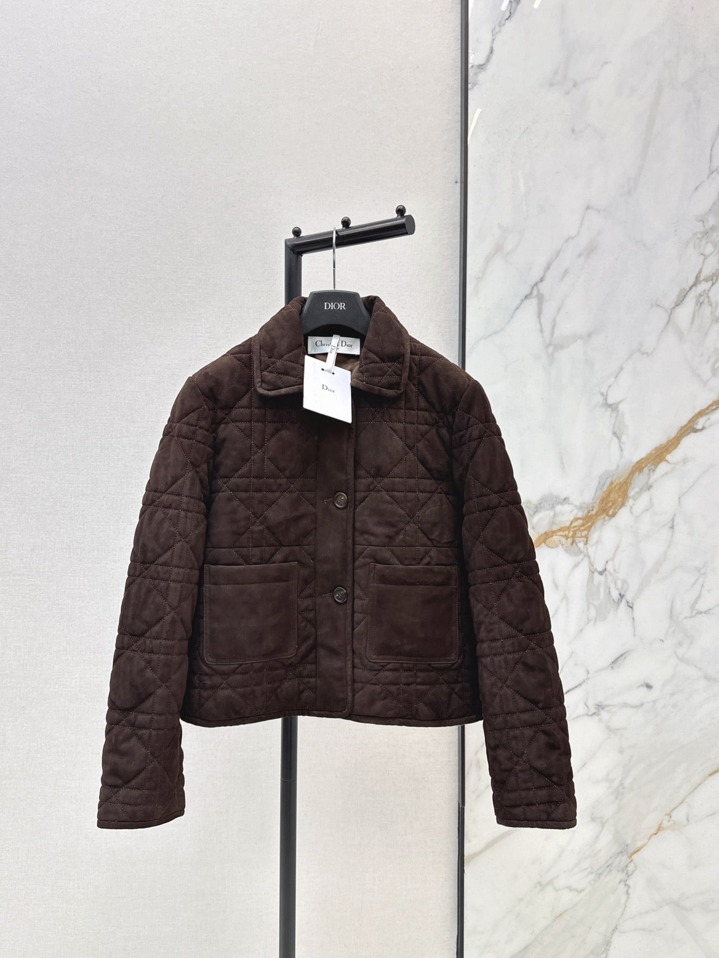 CD NEW Suede padded jacket