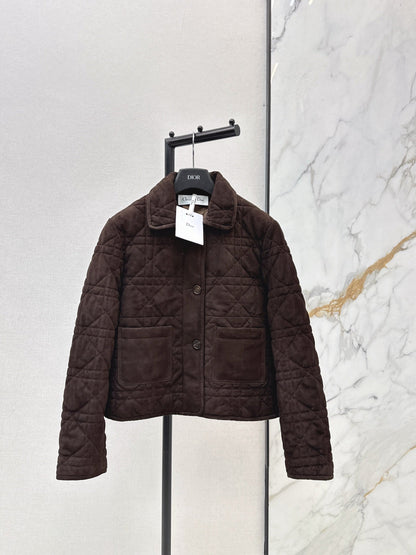 CD NEW Suede padded jacket