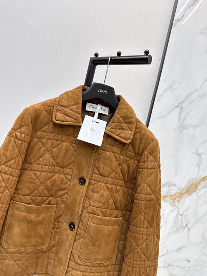 CD NEW Suede padded jacket