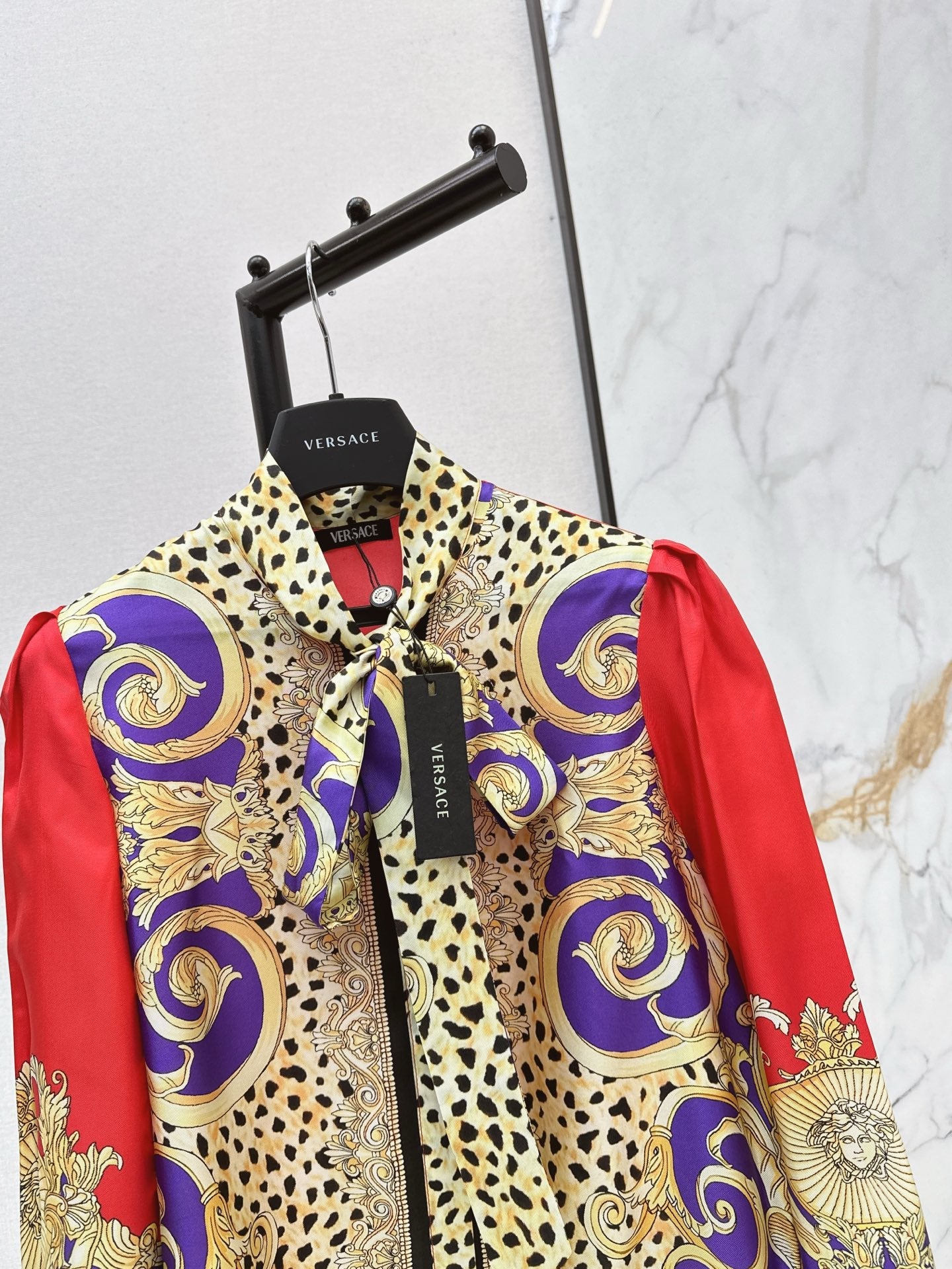 Ver NEW print silk shirt