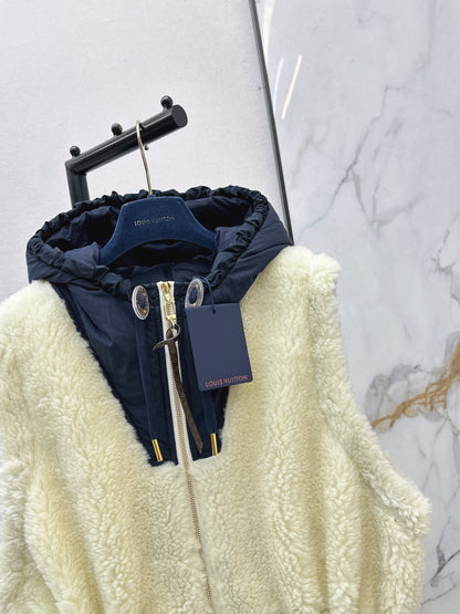 Louis NEW fleece hooded vest