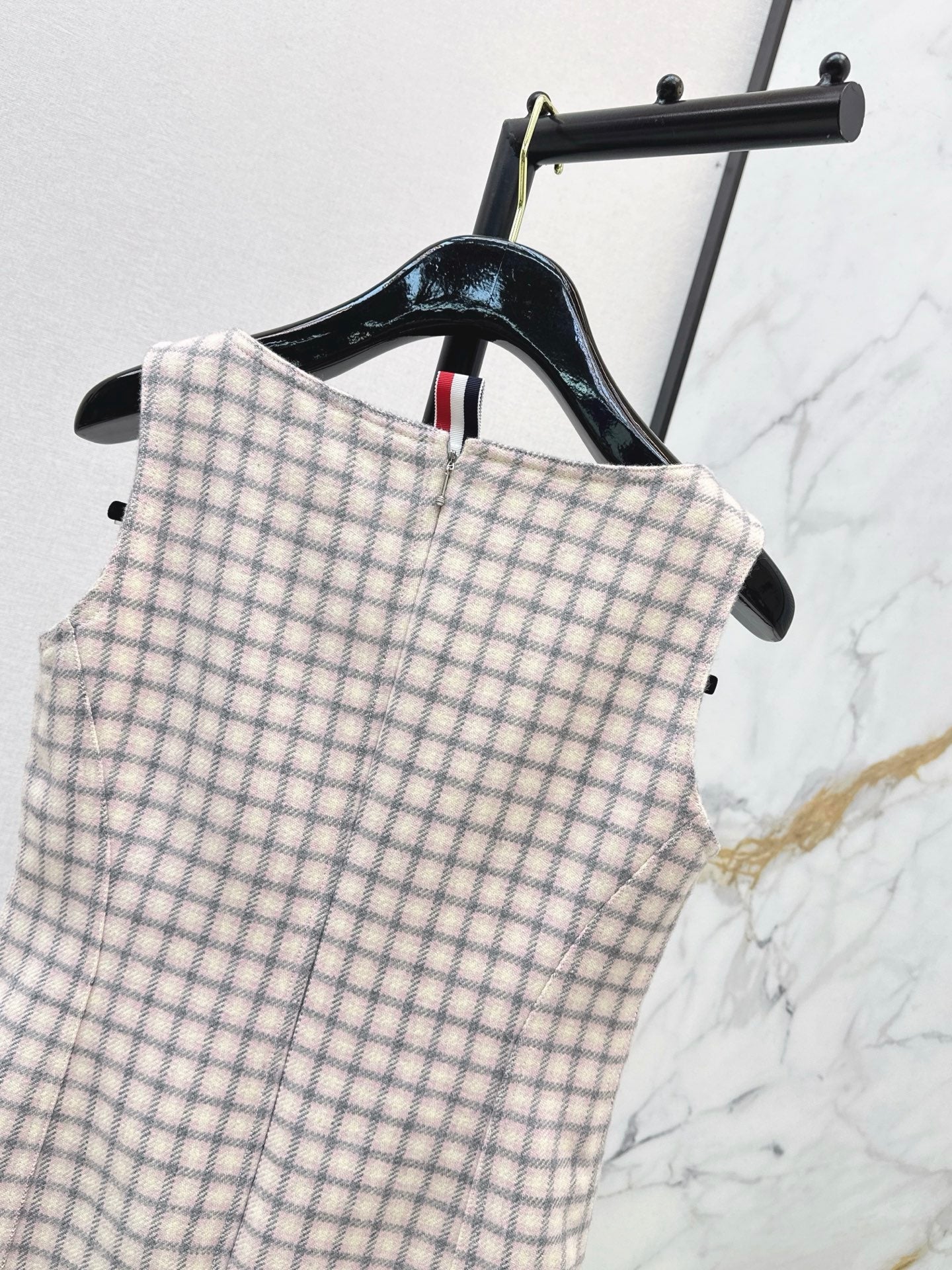 Thom NEWTweed vest dress