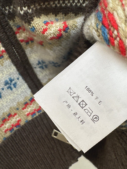 Loro NEW fair Isle knitted cardigan