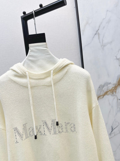 Max NEW rhinestone hooded sweater