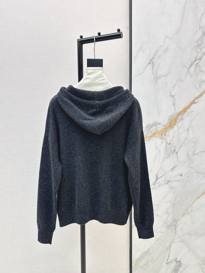 Max NEW rhinestone hooded sweater