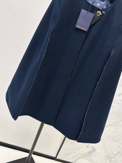 Louis NEW woolen cape coat