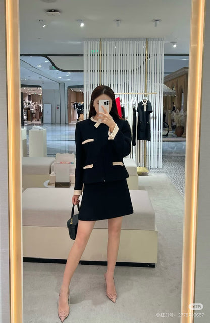 Valen NEW woven A-line skirt