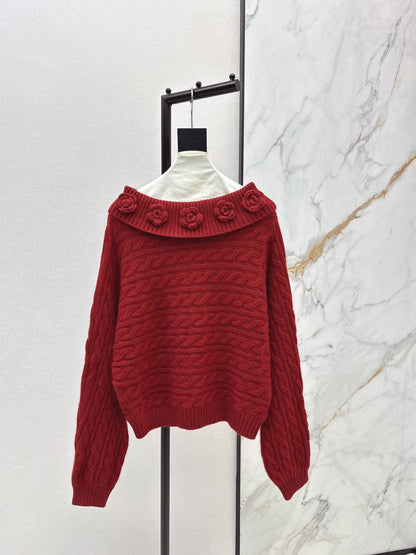 Chan NEW Off-shoulder sweater