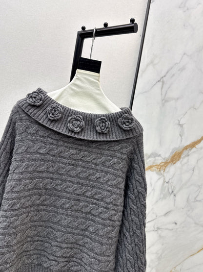 Chan NEW Off-shoulder sweater