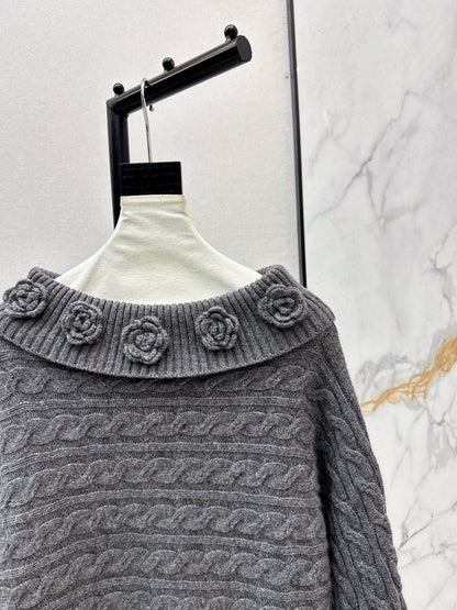 Chan NEW Off-shoulder sweater