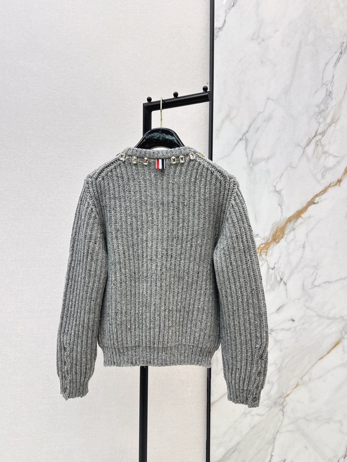 Thom NEW rhinestone knit cardigan