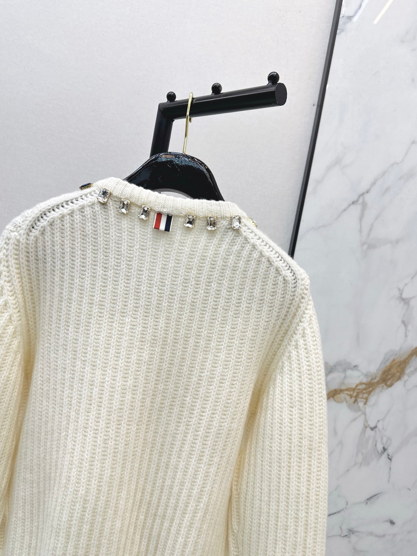 Thom NEW rhinestone knit cardigan