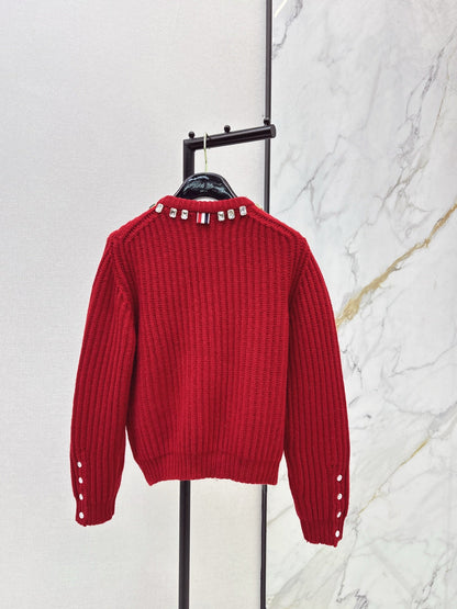 Thom NEW rhinestone knit cardigan