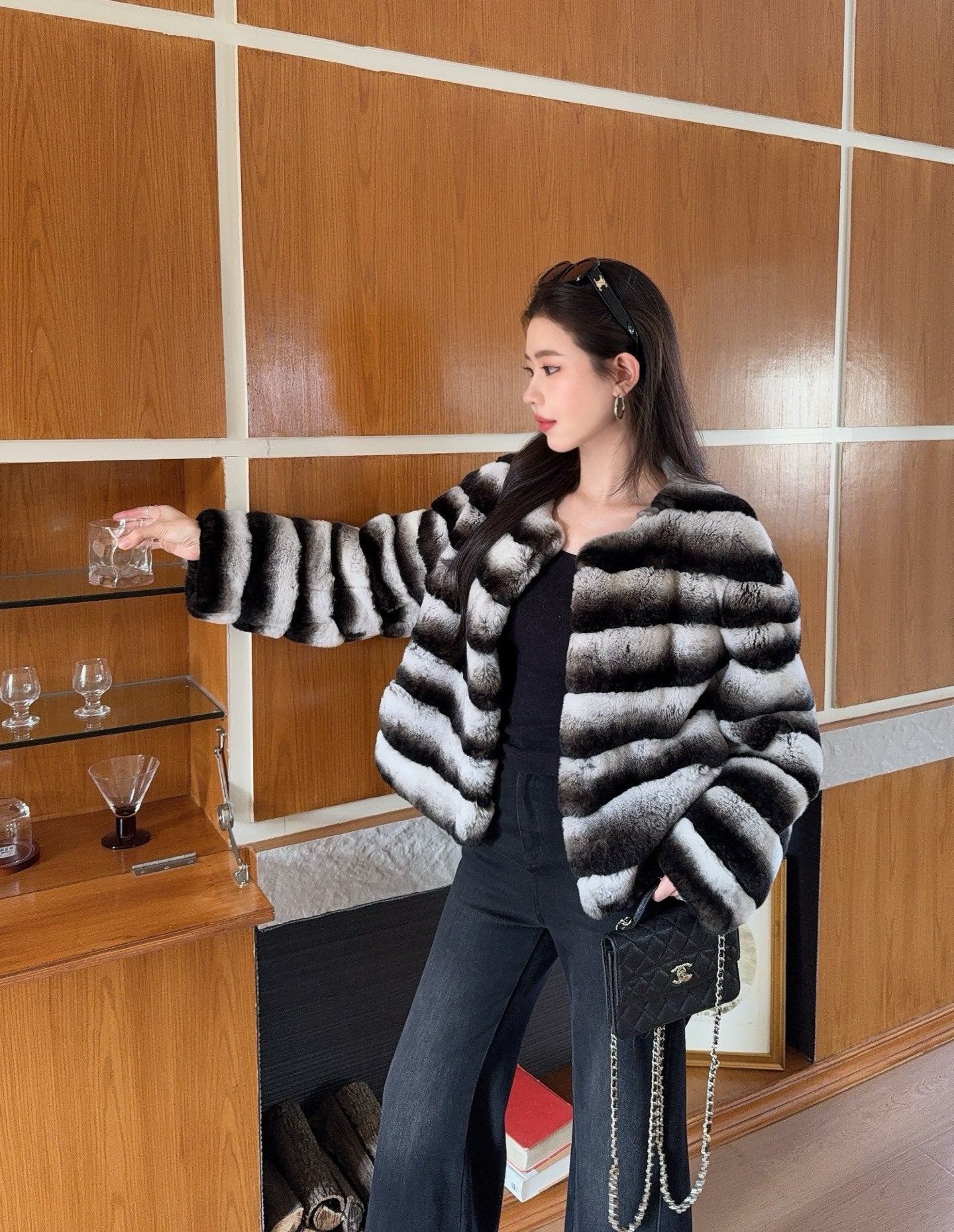 Loro NEW rabbit hair jacket