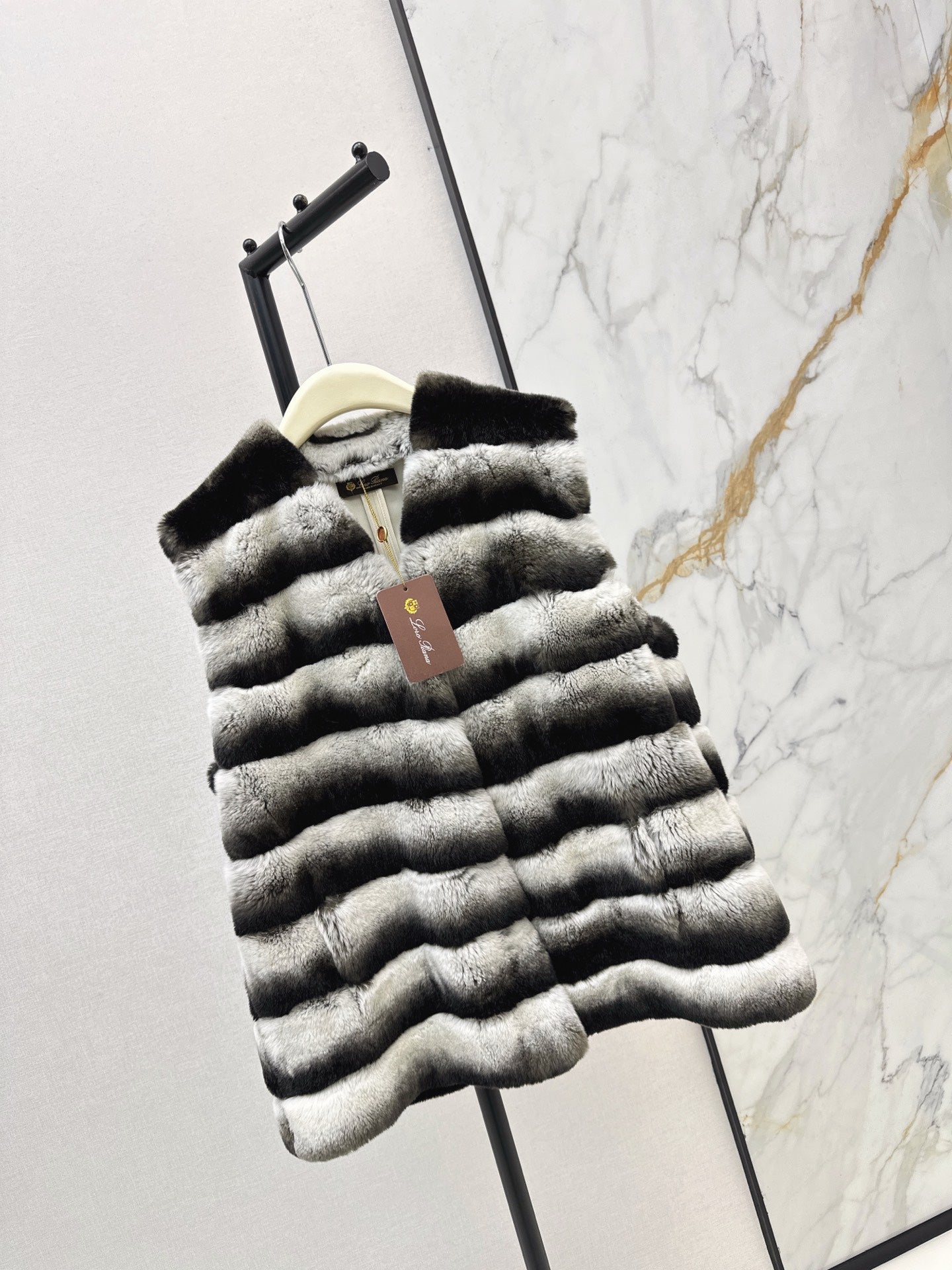 Loro NEW rabbit hair vest