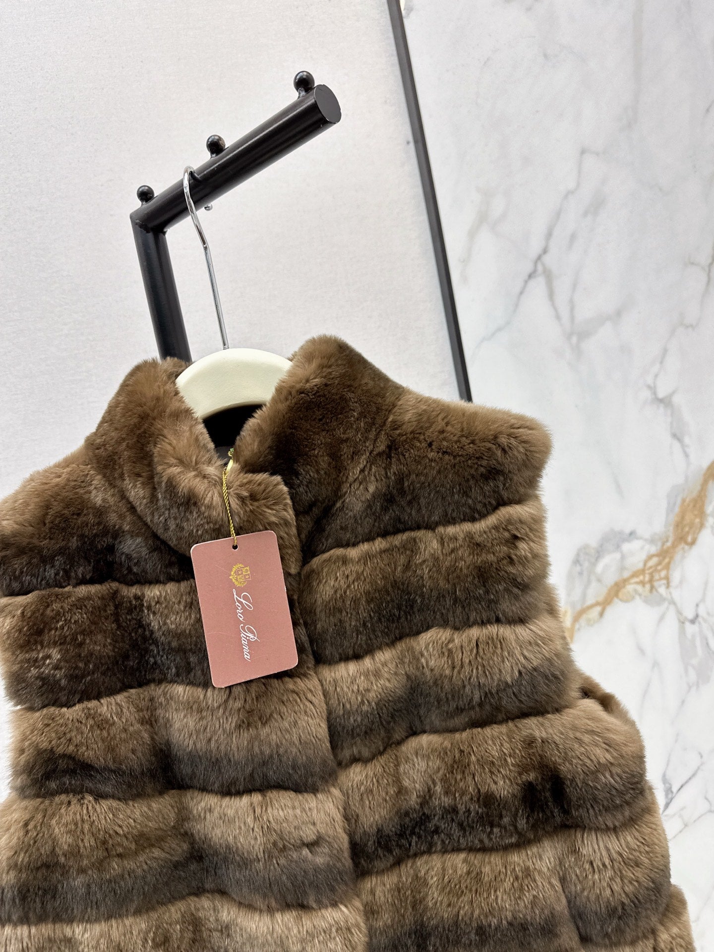 Loro NEW rabbit hair vest