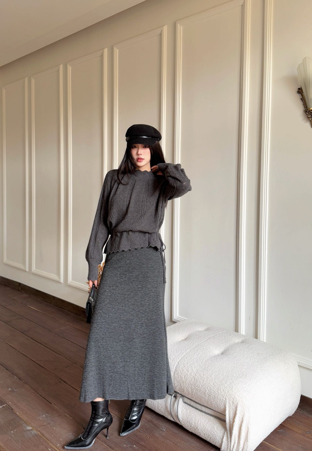 Chan NEW Drawstring sweater