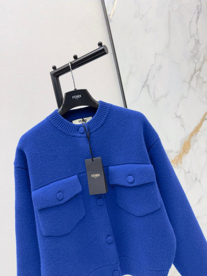 Fend NEW wool knit cardigan