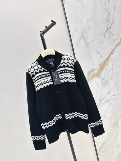 Ral NEW fair Isle knitted cardigan