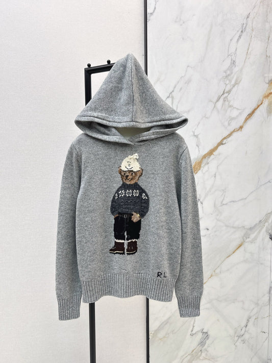 Ral NEW embroidered hooded sweater