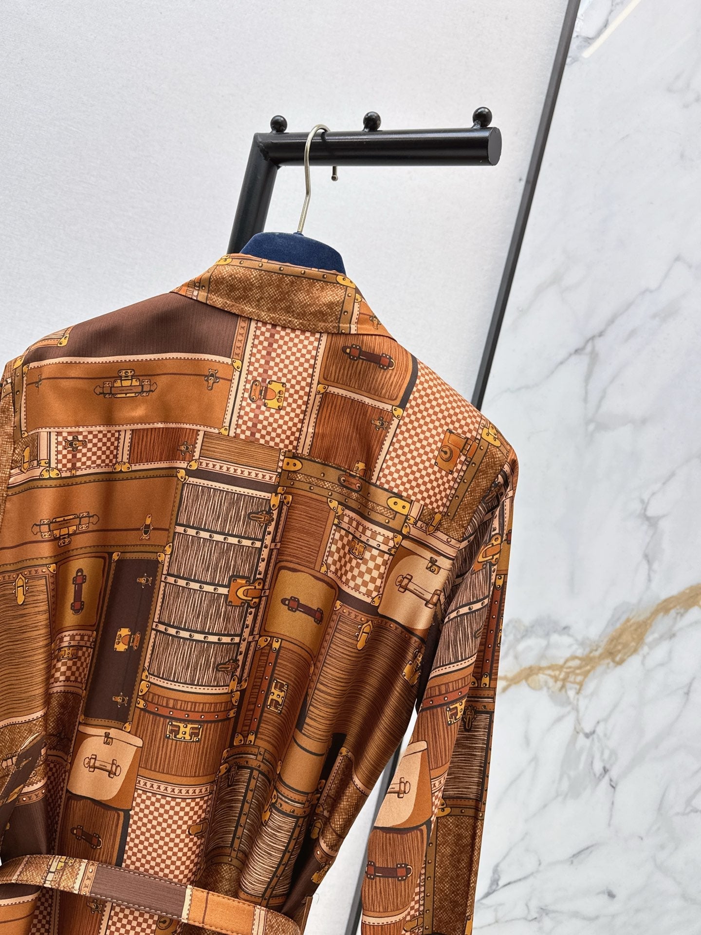 Louis NEW printed silk dress