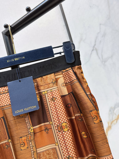 Louis NEW printed silk pants