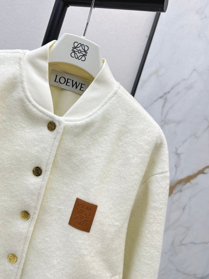 Loe NEW woolen baseball jacket