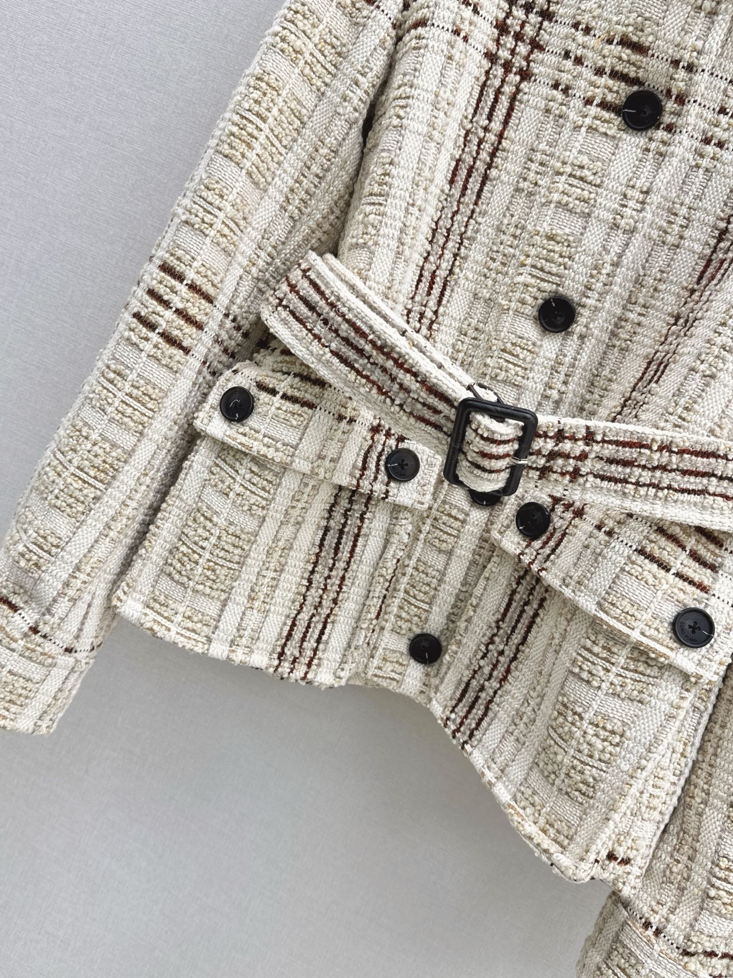 Loro NEW checked tweed jacket