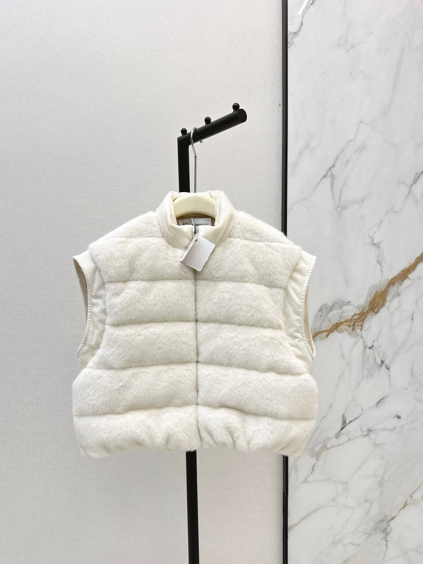 Brun NEW woolen  down vest