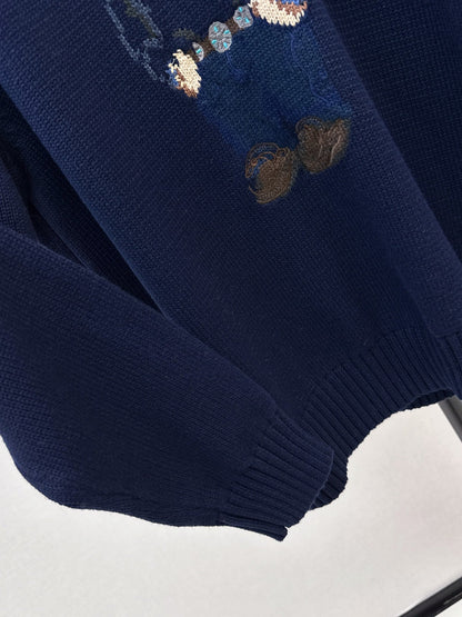 Ral NEW embroidered sweater