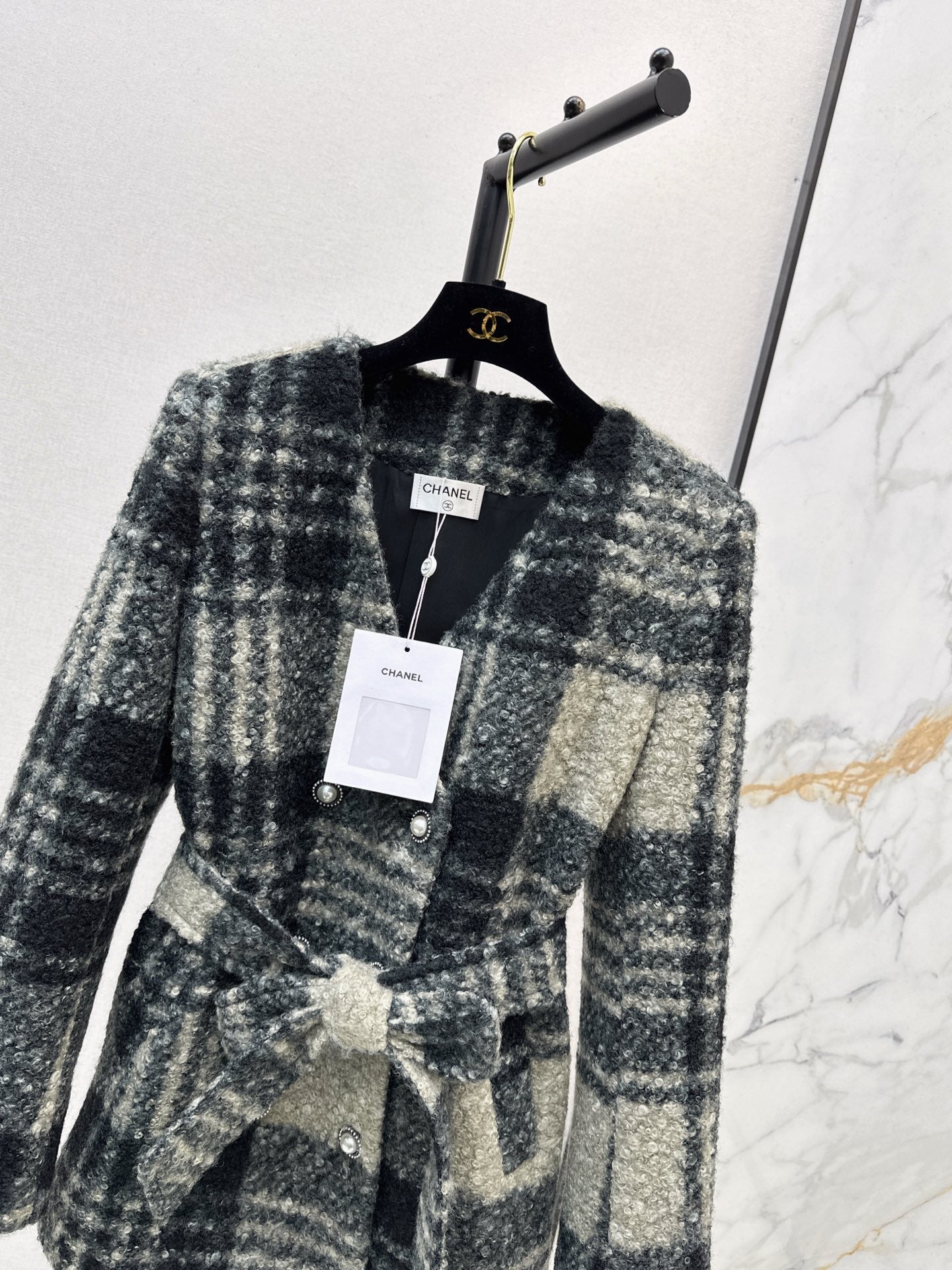 Chan NEW Belted jacket