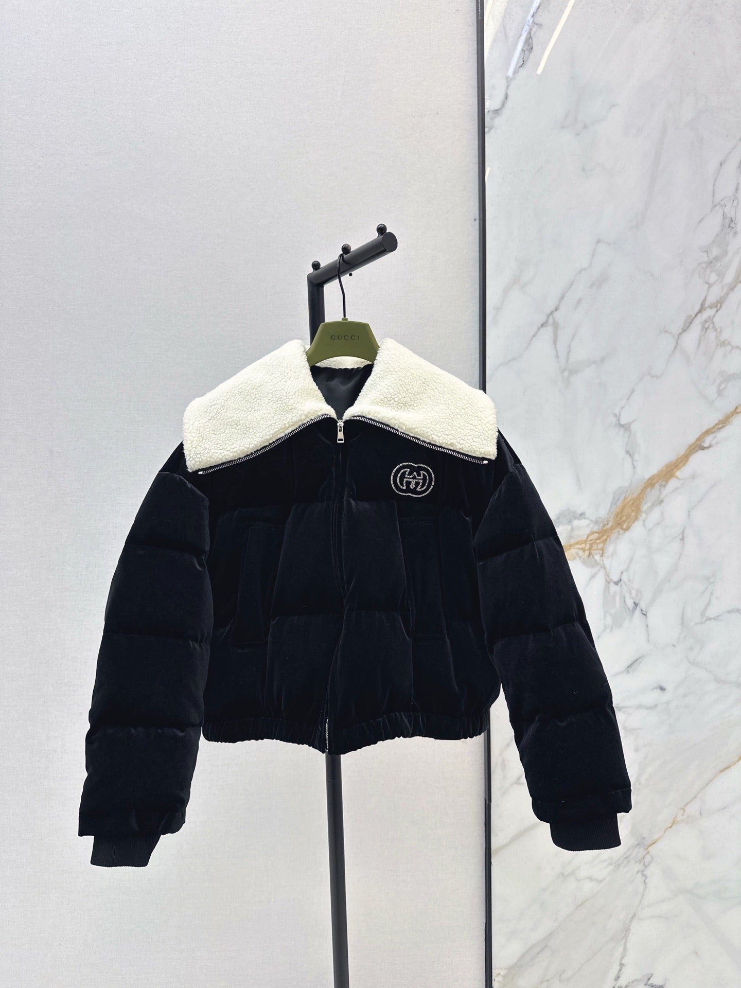 Guc NEW Velvet down jacket
