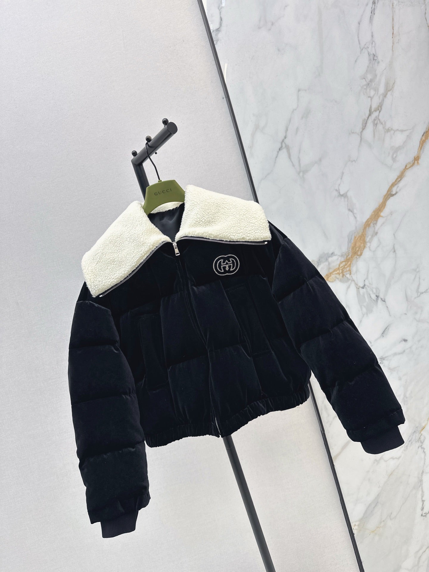 Guc NEW Velvet down jacket