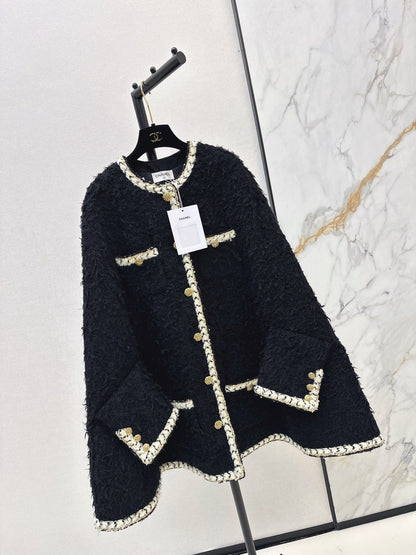 Chan NEW tweed cape coat