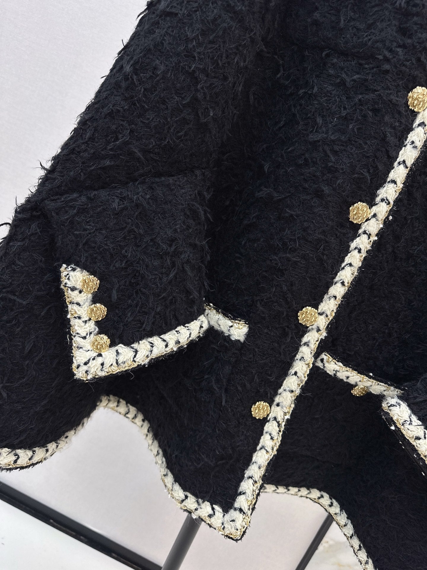 Chan NEW tweed cape coat