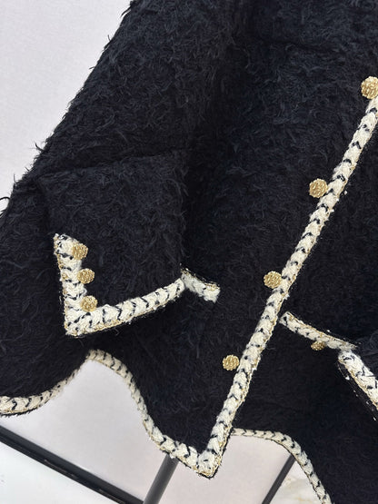 Chan NEW tweed cape coat