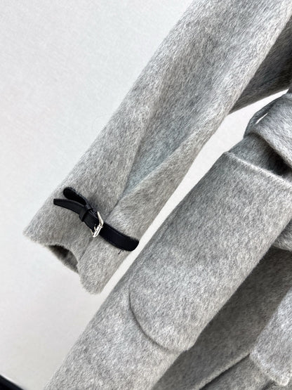 Herm NEW woolen belted overcoats