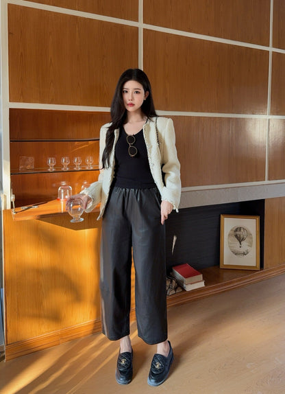 Row NEW leather pants