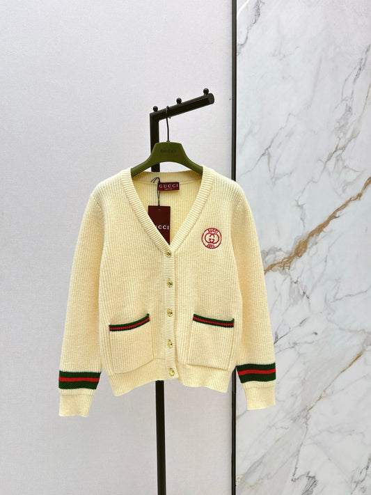 Guc NEW jacquard knit cardigan