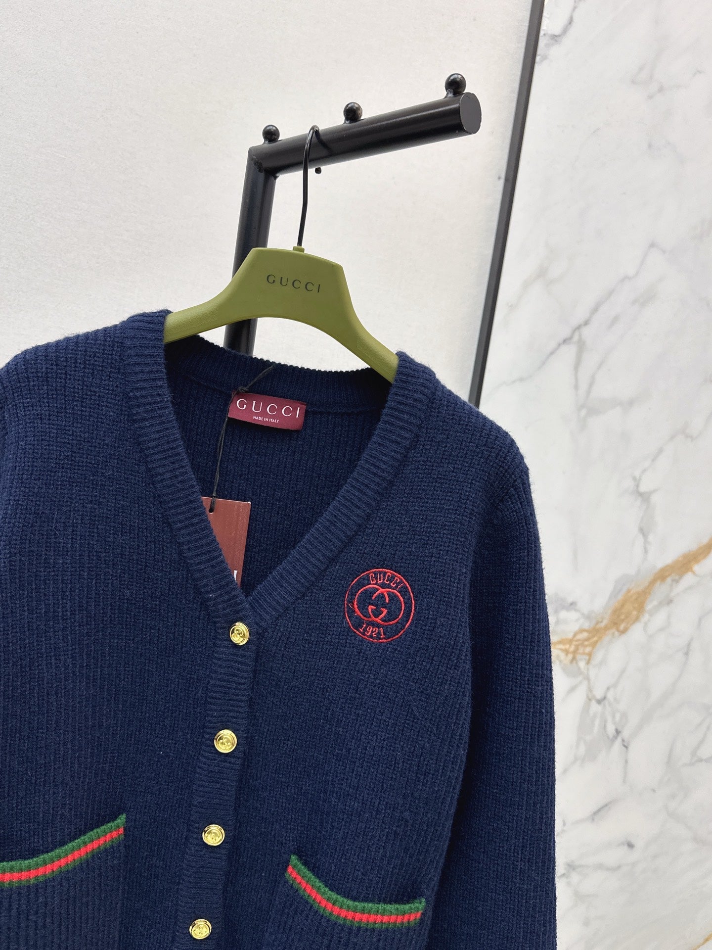 Guc NEW jacquard knit cardigan