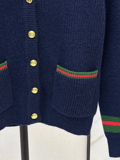 Guc NEW jacquard knit cardigan